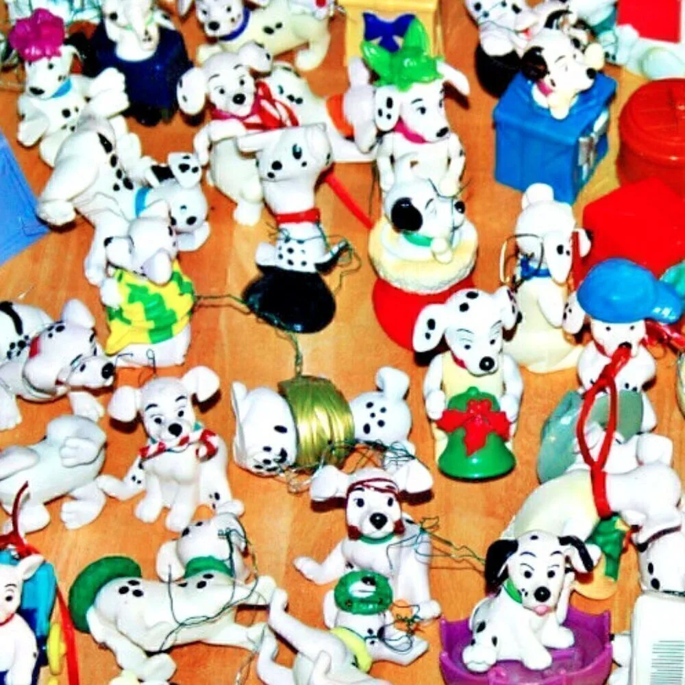 Vintage Lot of 98 McDonalds 101 DALMATIONS COLLECTIBLES Toys 1996